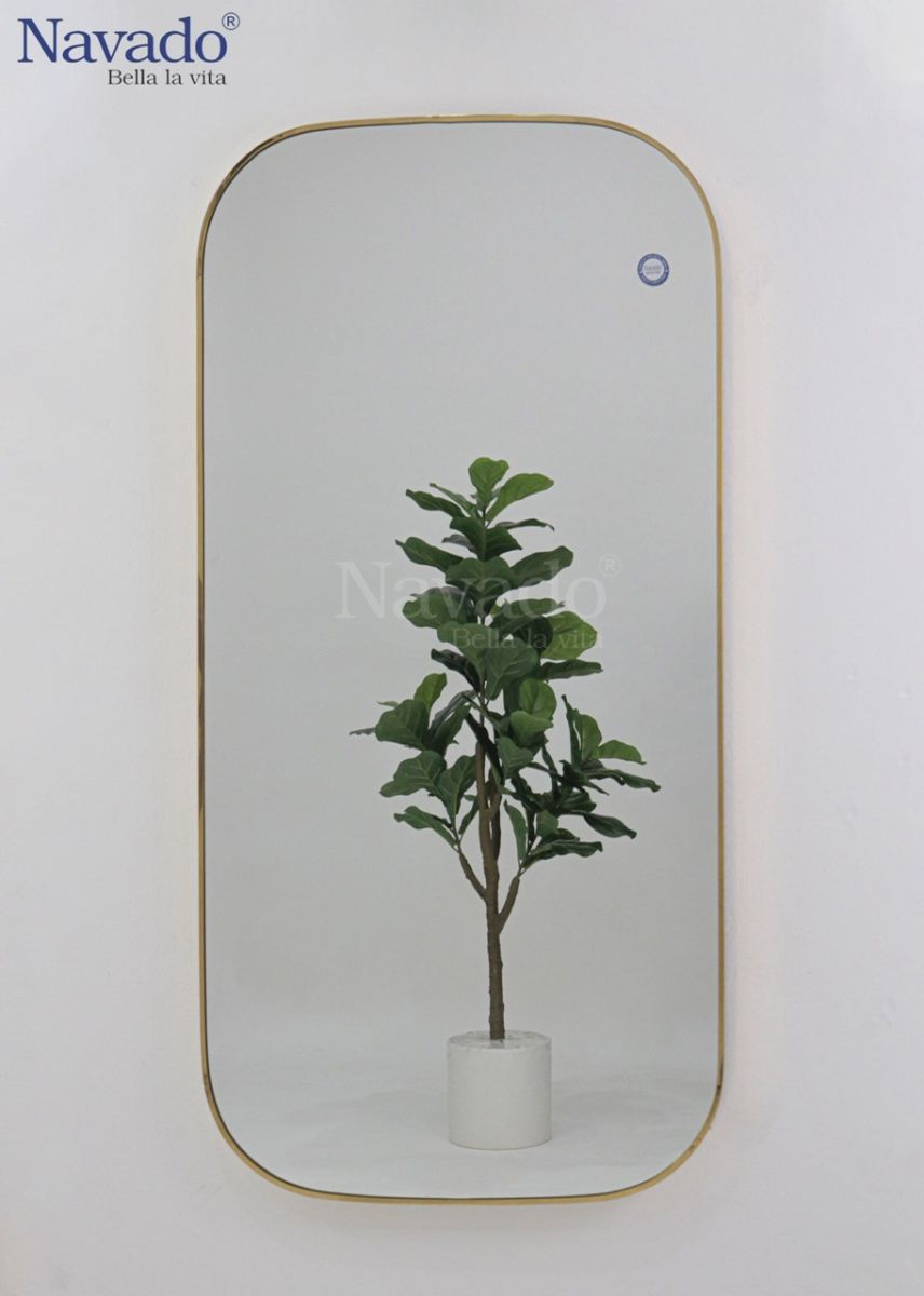 Bedroom full body makeup frame mirror