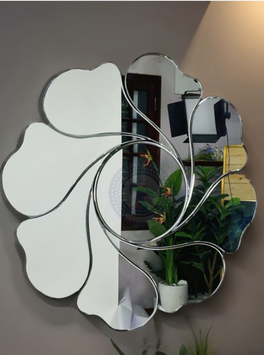 Mimosa living room wall decoration mirror sample