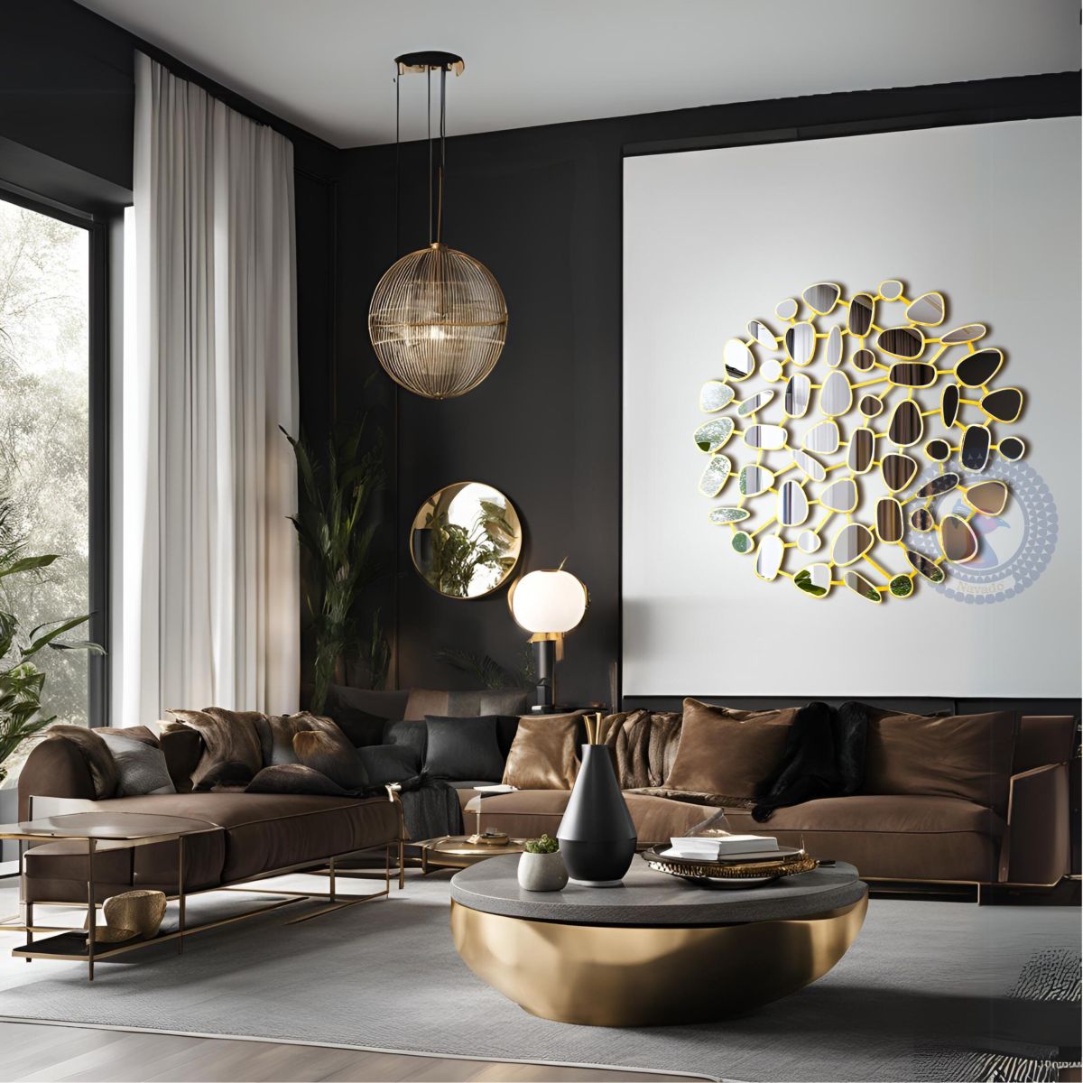 wall mirrors for living room