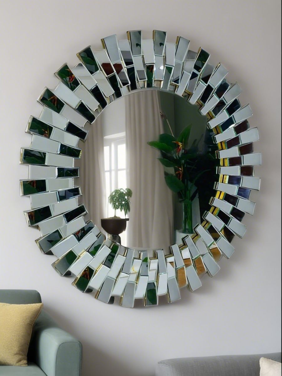 Decorative wall mirror for living room