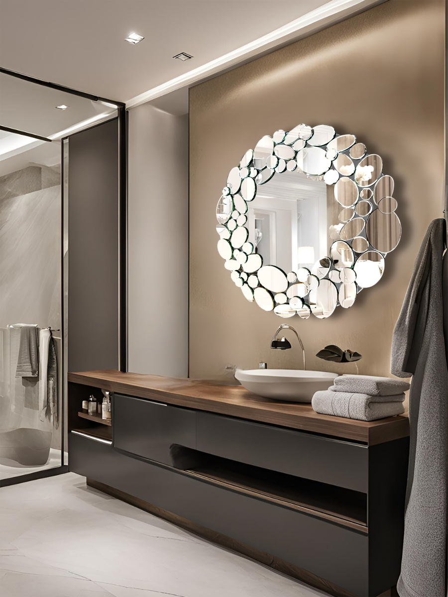 wall mirror for living room decoration or makeup