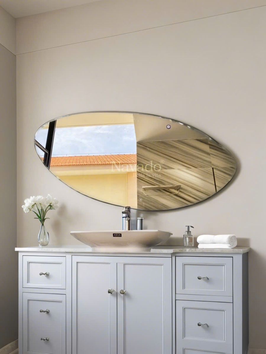 Art Bathroom Wall Mirror