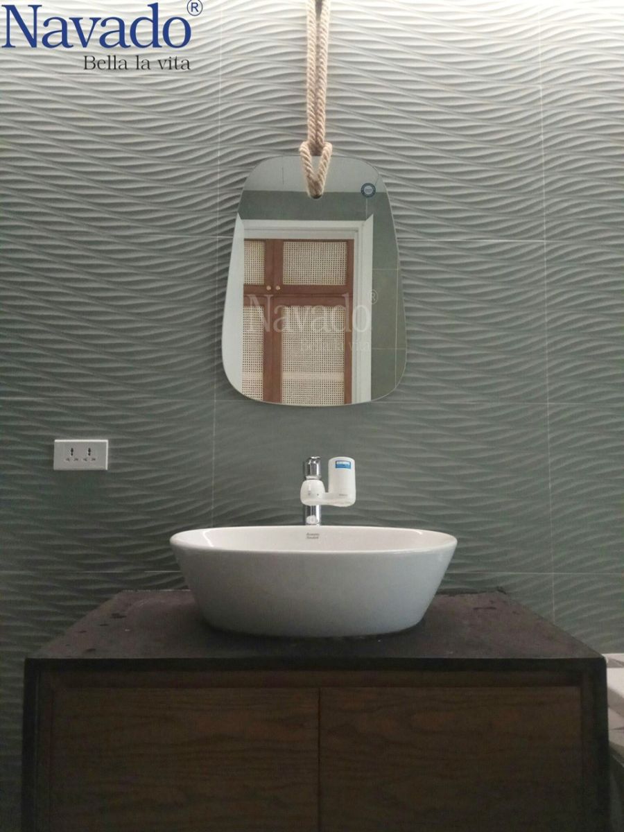 Bathroom wall hanging decorative mirror