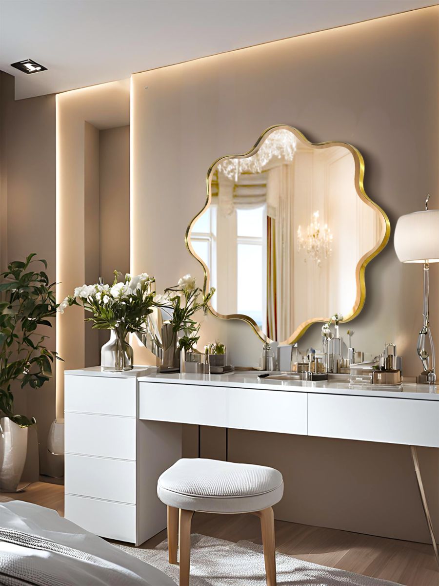 wall mounted makeup mirror