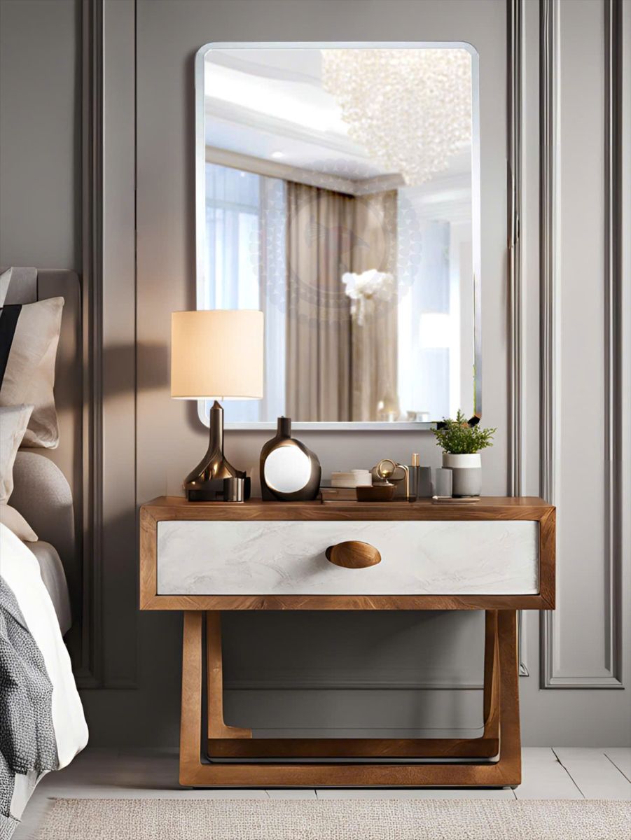 Wall Vanity Mirror art beveled edge