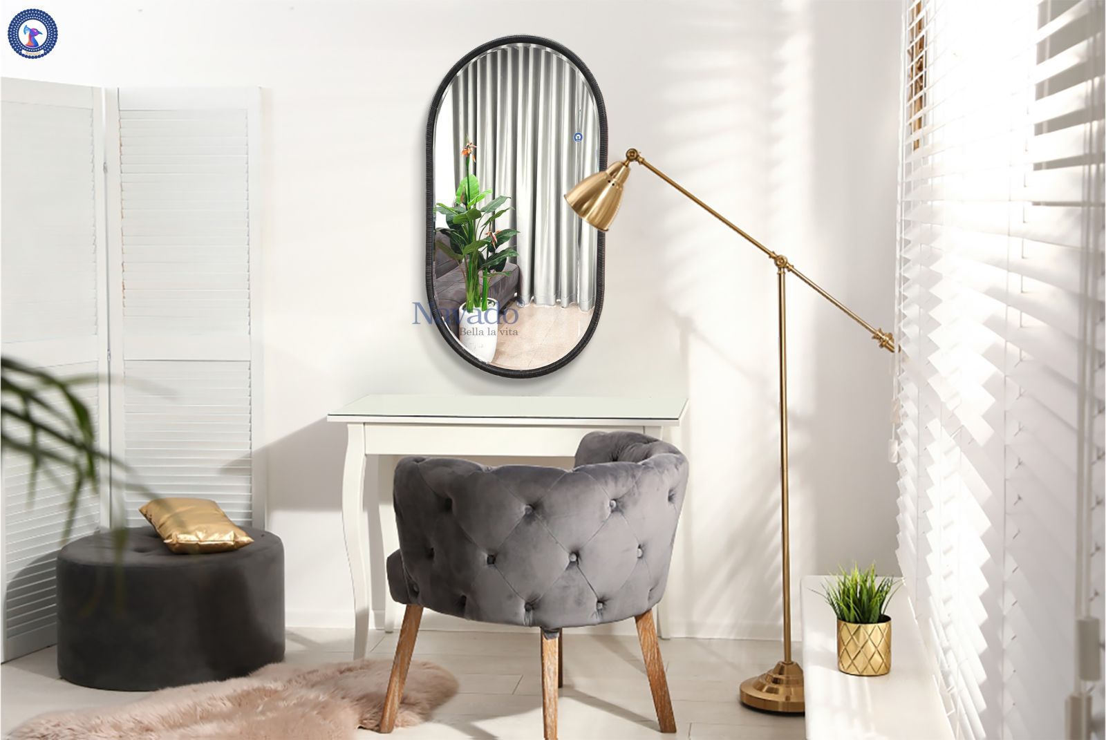 Hand made vanity mirror 